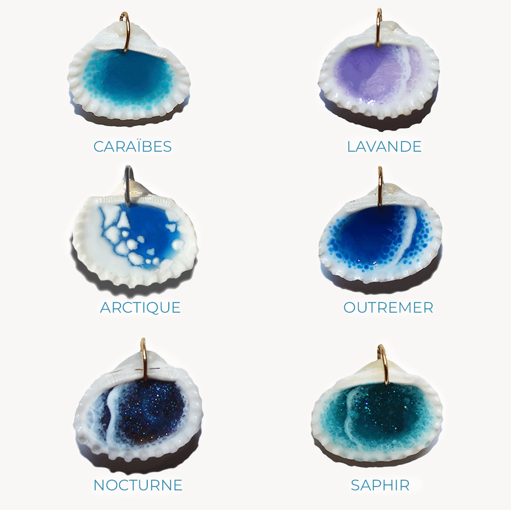 Collier personnalisé Faune Marine