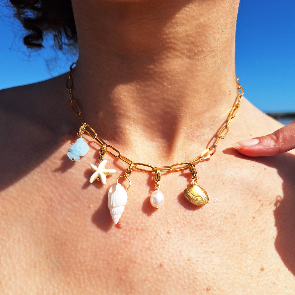 Collier Moorea 5 charms